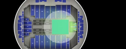 Seat view from GA Pit