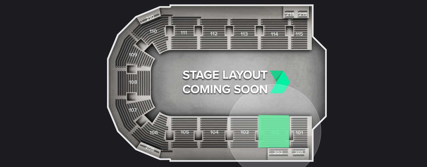 Seat view from Lower