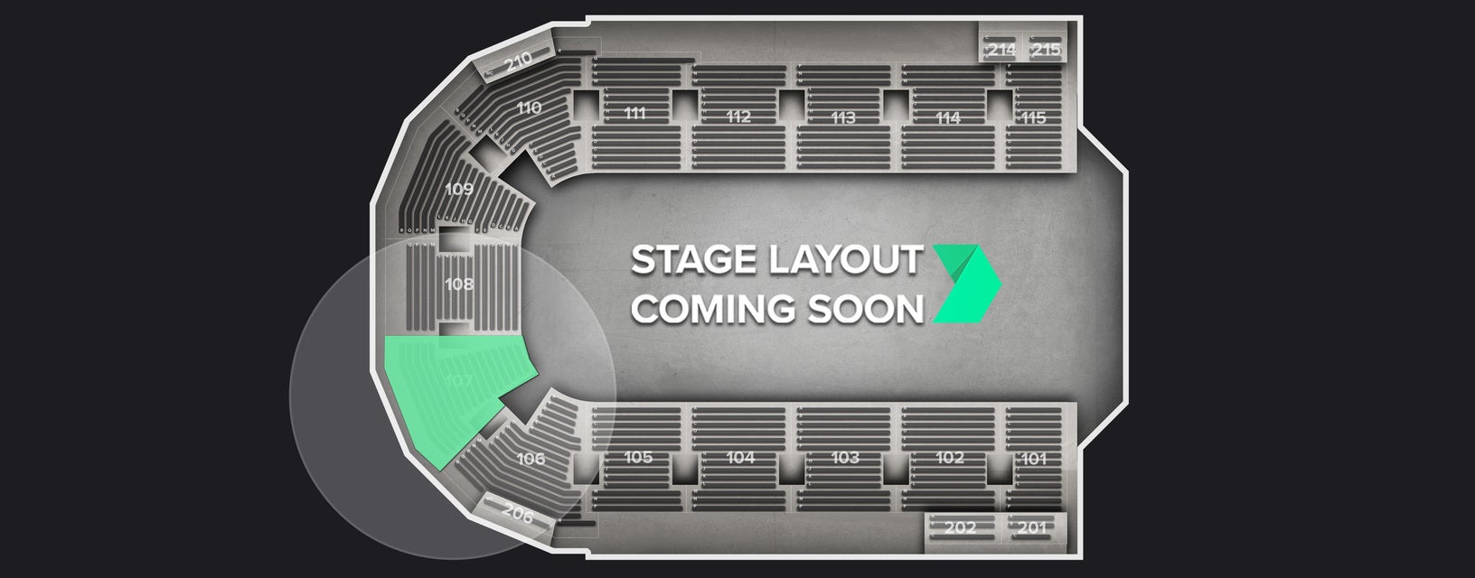 Seat view from Lower