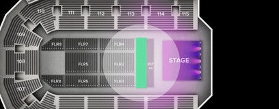 Seat view from Floor