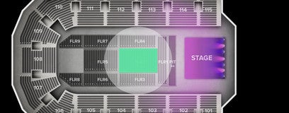 Seat view from Floor