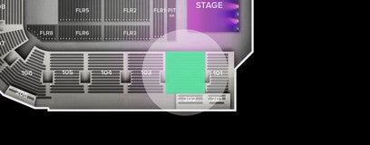 Seat view from Lower