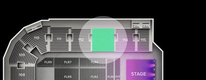 Seat view from Lower