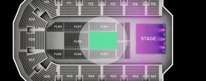 Seat view from Floor