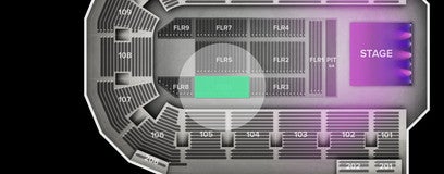 Seat view from Floor