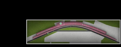 Seat view from OV Hill South Twr