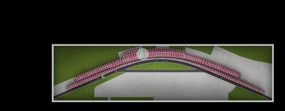 Seat view from Tri Oval Twr