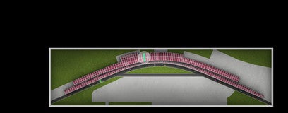 Seat view from Tri Oval Twr