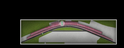 Seat view from Tri Oval Twr