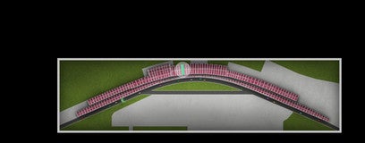 Seat view from Tri Oval Twr