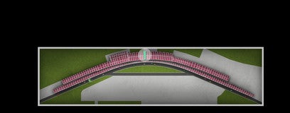 Seat view from Tri Oval Twr