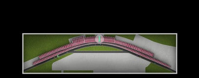 Seat view from Tri Oval Twr