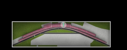 Seat view from Tri Oval Twr