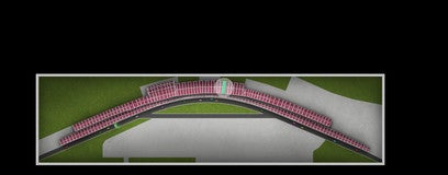 Seat view from Tri Oval Twr