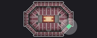 Seat view from South West Club