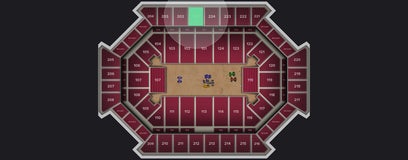 Seat view from Upper