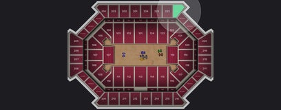 Seat view from Upper