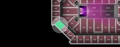 Seat view from North West Club