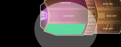 Seat view from Section