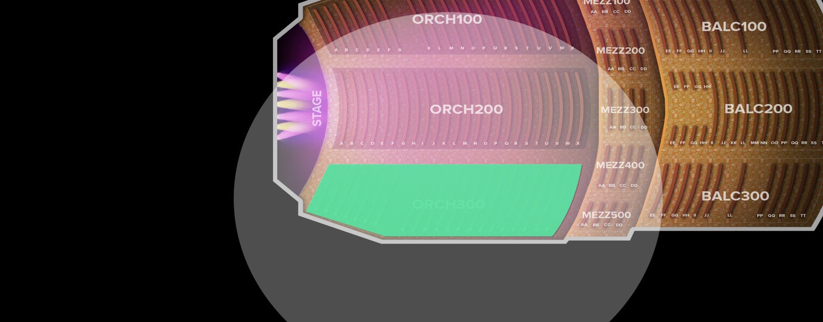 Seat view from Section