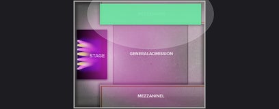 Seat view from Mezzanine