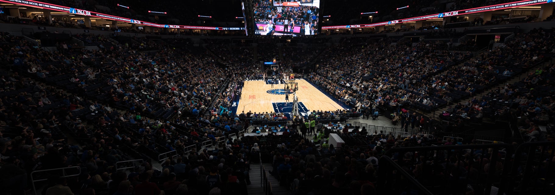 Seat view from Lower Level Baseline