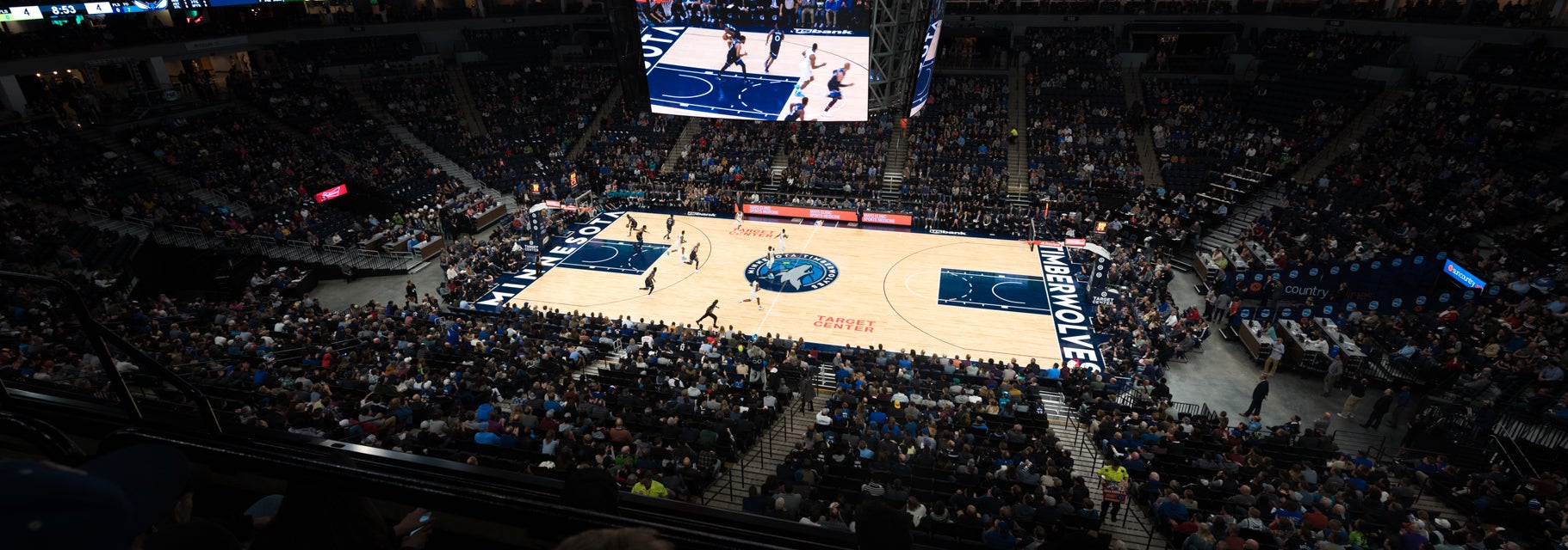 Seat view from Upper Level Center