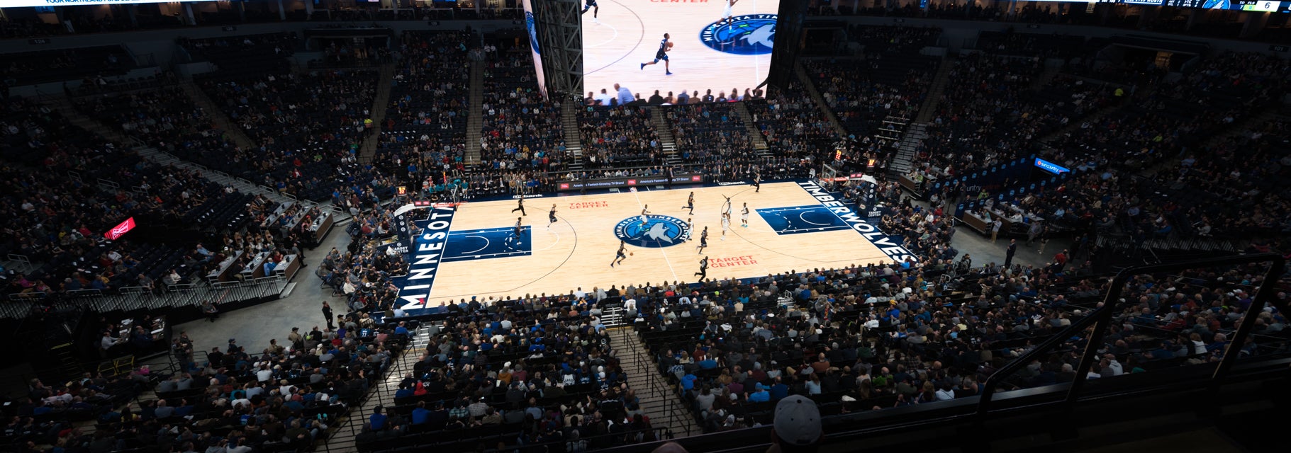 Seat view from Upper Level Center