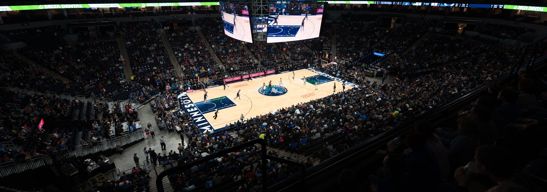Seat view from Upper Level Center