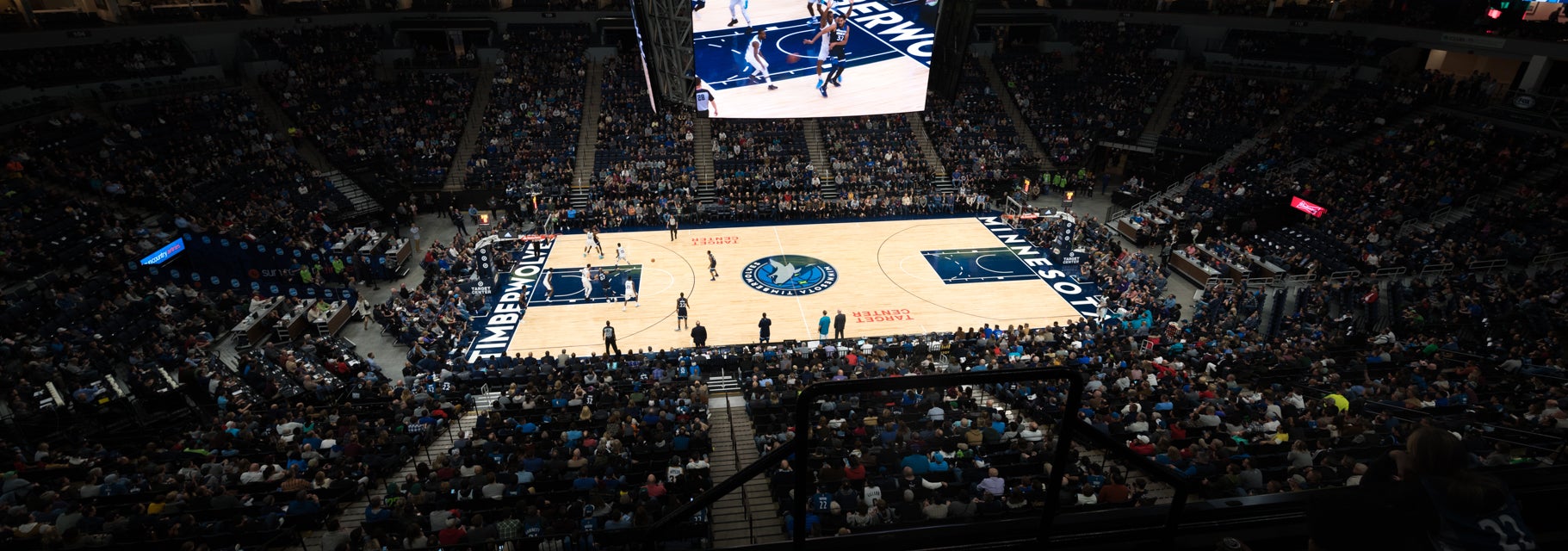 Seat view from Upper Level Center