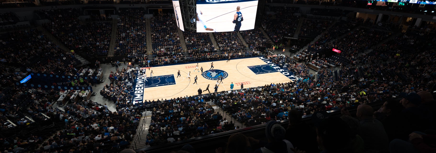 Seat view from Upper Level Center