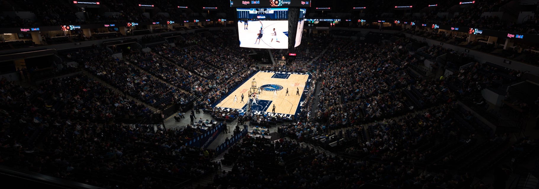 Seat view from Upper Level Baseline