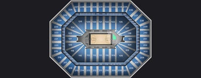 Seat view from Courtside