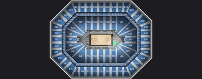 Seat view from Courtside