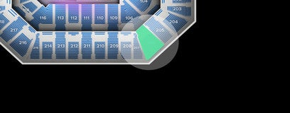 Seat view from Upper