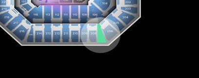 Seat view from Upper