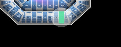 Seat view from Upper