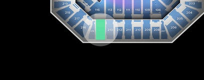 Seat view from Upper