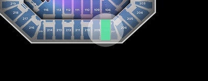 Seat view from Upper