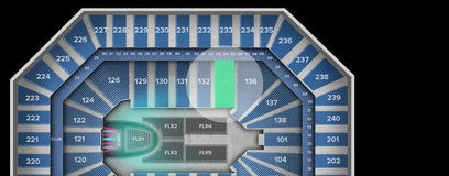 Seat view from Lower Level