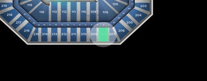 Seat view from Upper Level