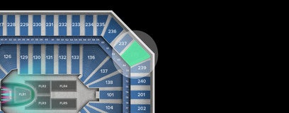 Seat view from Upper Level