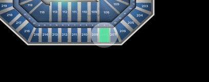 Seat view from Upper