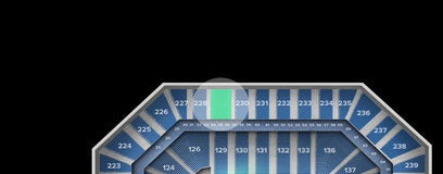 Seat view from Upper