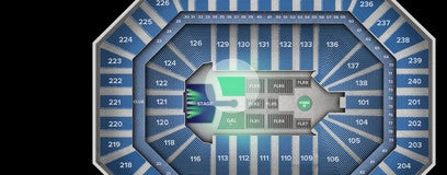 Seat view from General Admission