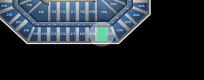 Seat view from Upper