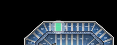 Seat view from Upper