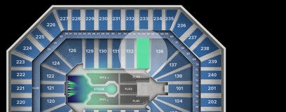 Seat view from Lower