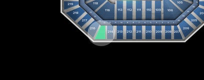 Seat view from Upper