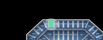 Seat view from Upper